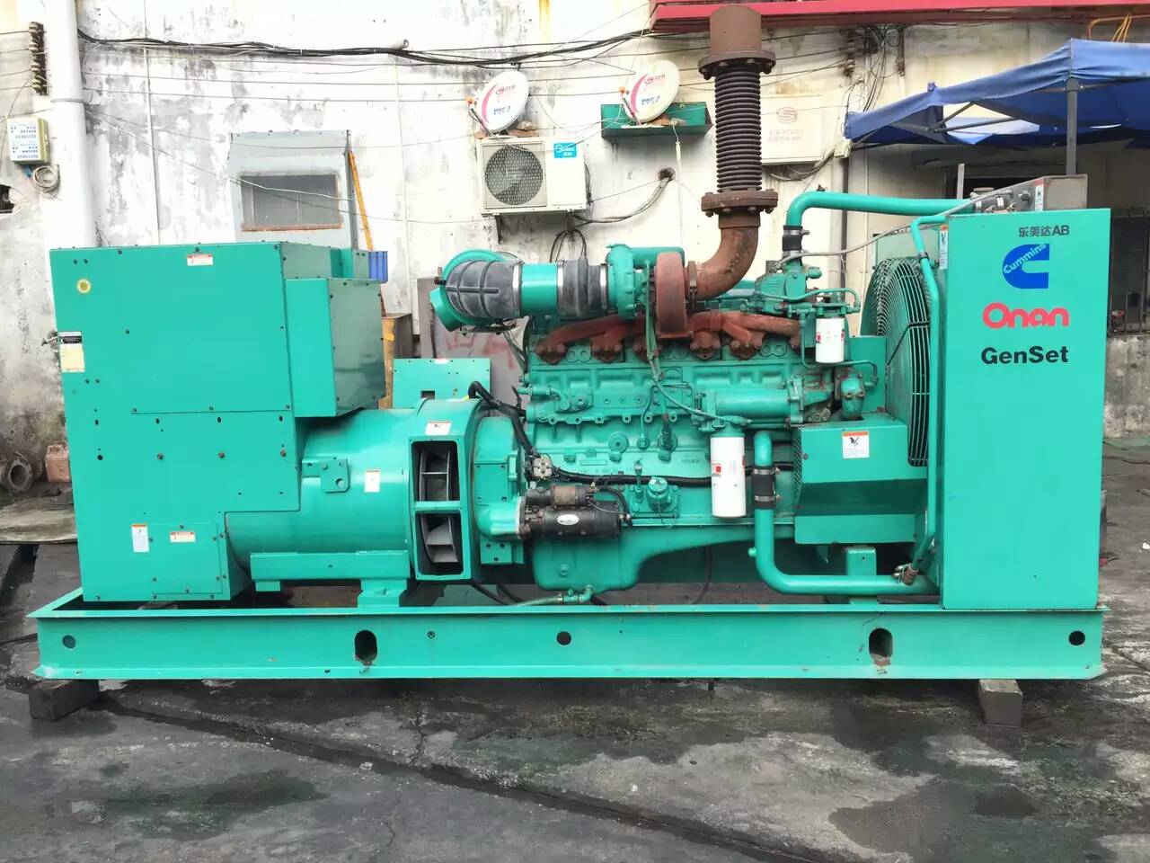 镇赉租赁发电机-柴油发电机不正常冒烟的原因