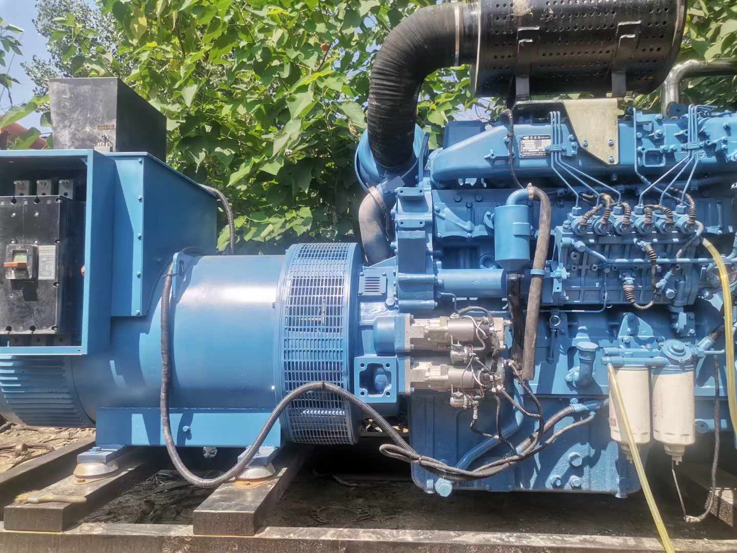 镇赉详细说明降低 800kW 柴油发电机输出电流波动的方法